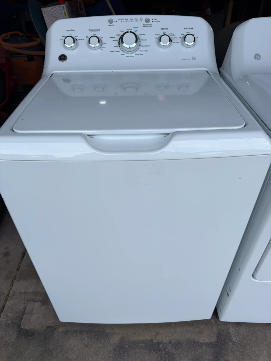 GE Washer and Dryer Set - photo 2