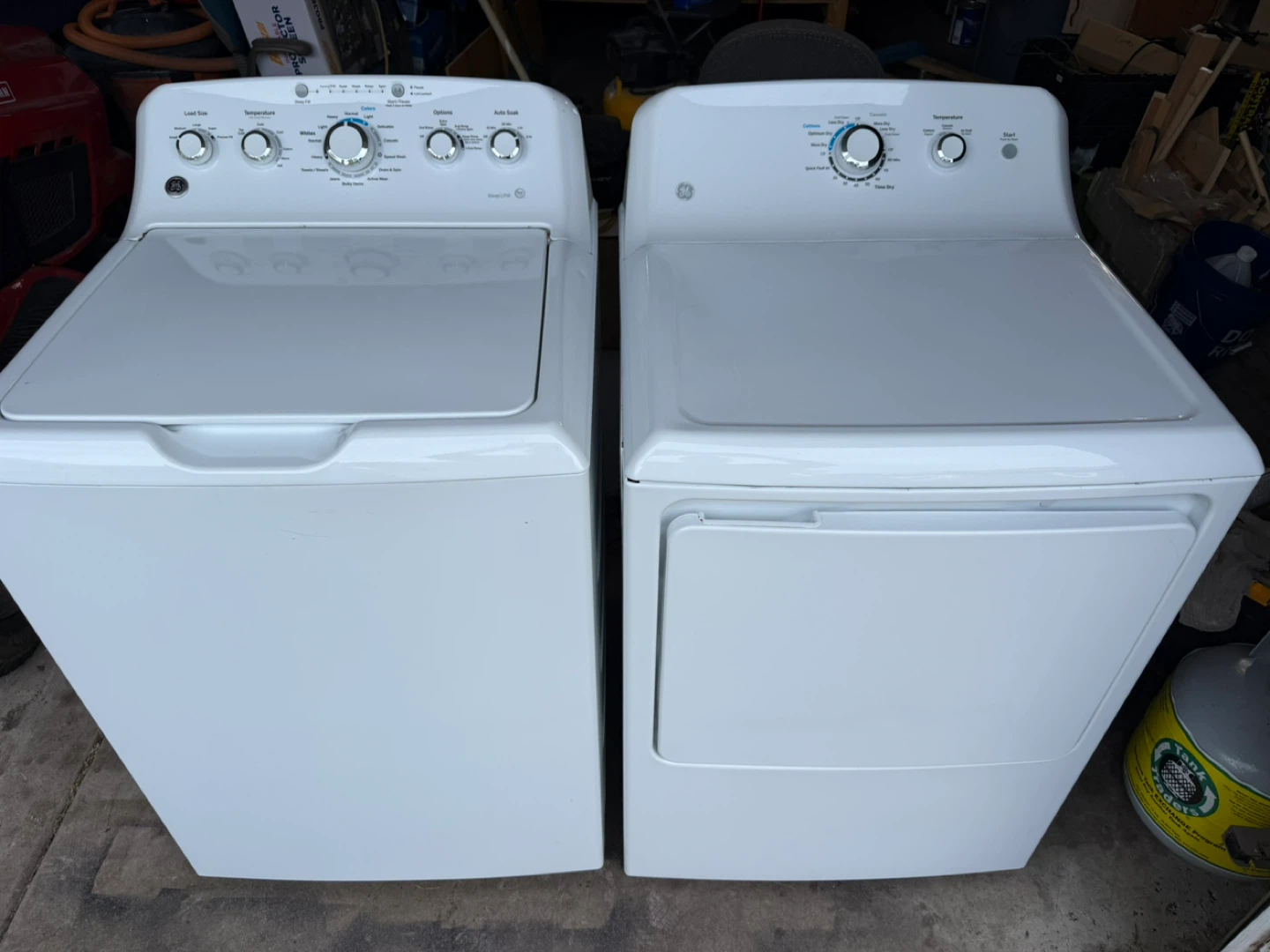 GE Washer and Dryer Set