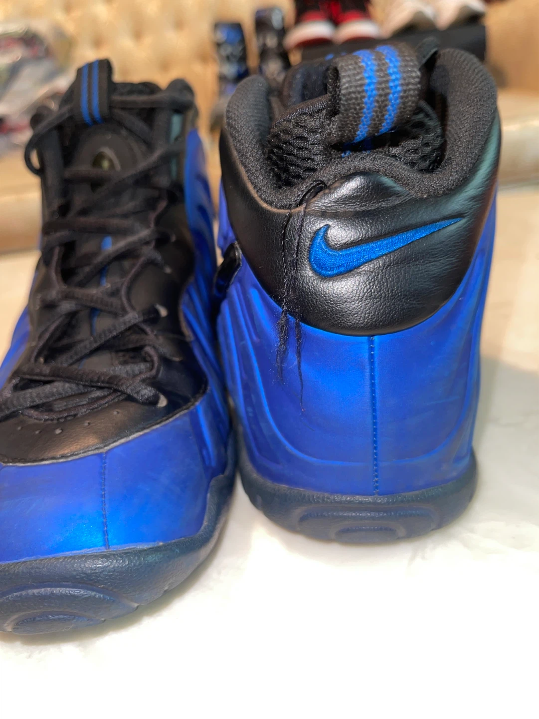 Nike Air Foamposite One Royal Blue Shoes - photo 2