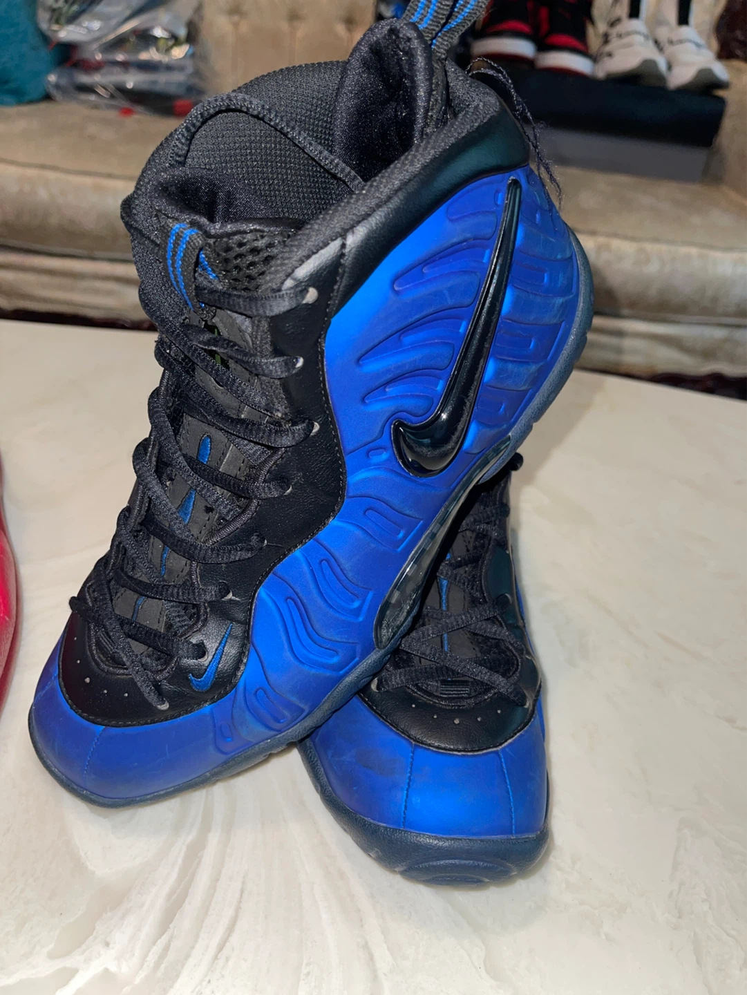 Nike Air Foamposite One Royal Blue Shoes - photo 3