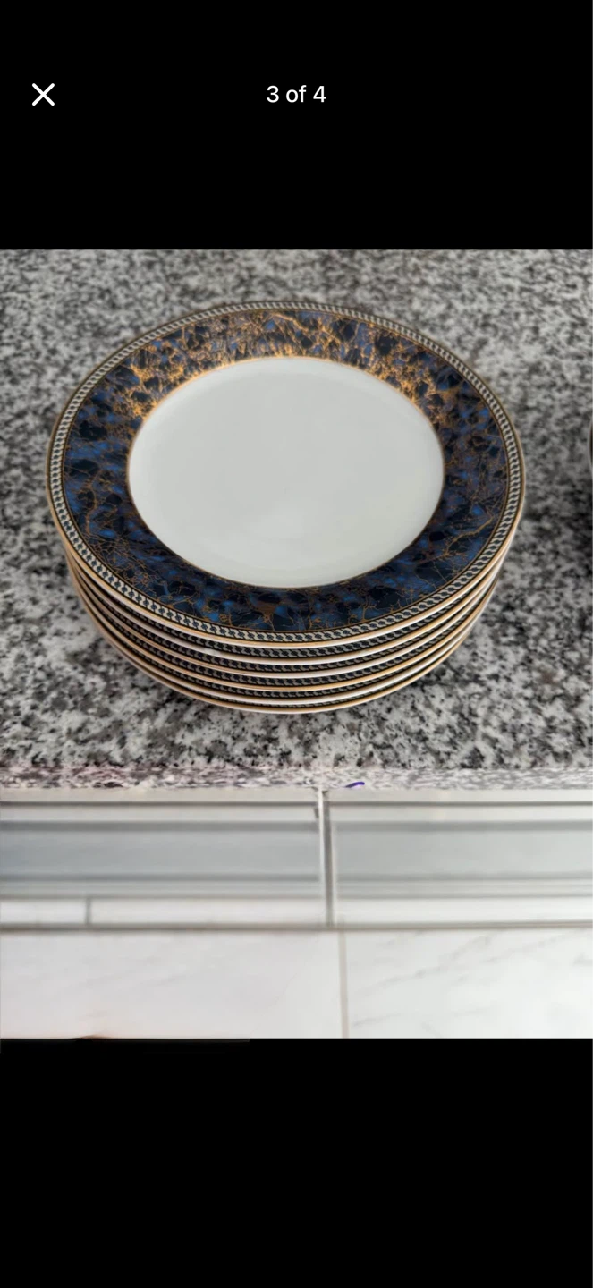Set of decorative dinner plates - photo 3