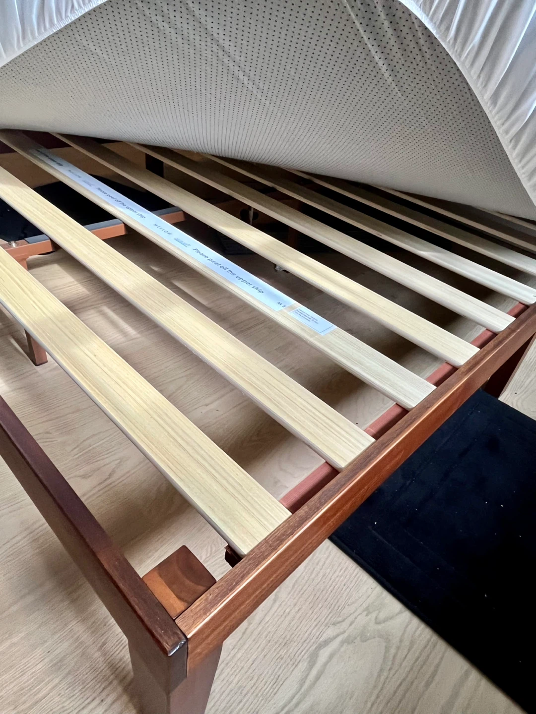 Queen Bed Frame + Mattress Set - photo 3