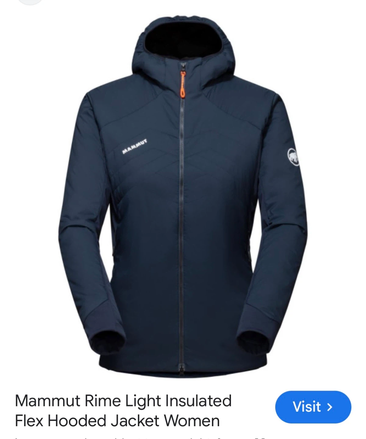 Mammut women size L, Rime light insulated hoodie jacket - photo 2