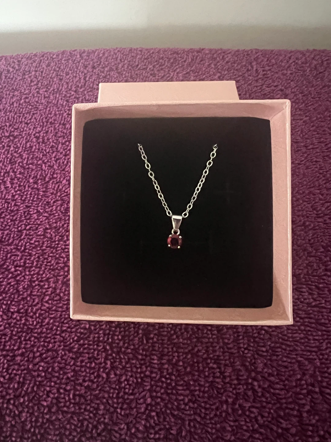 Red Gemstone Necklace
