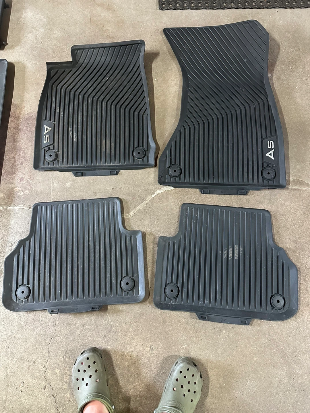 Audi A5 All-Weather Floor Mats and Trunk Liner
