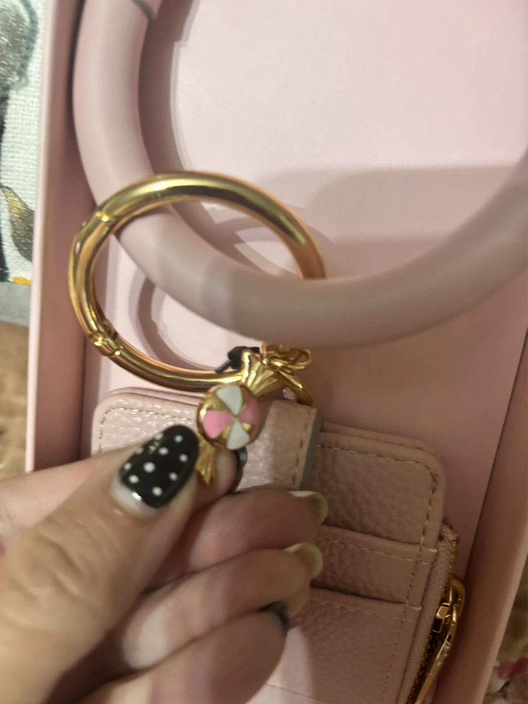 Nanette Lepore Card Holder with Key Ring Bangle - photo 2