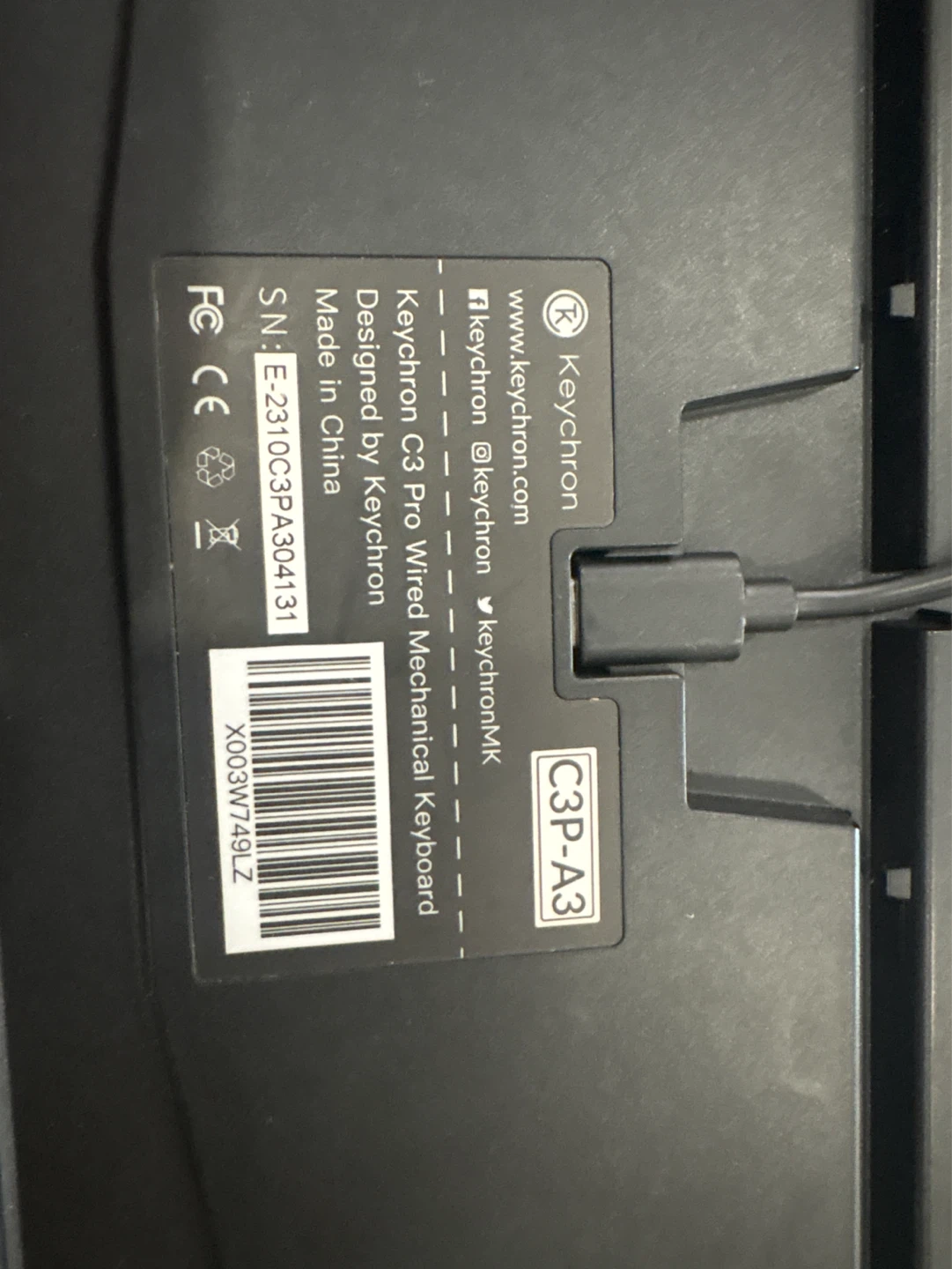 Keychron C3 Pro Wired Mechanical Keyboard - photo 3