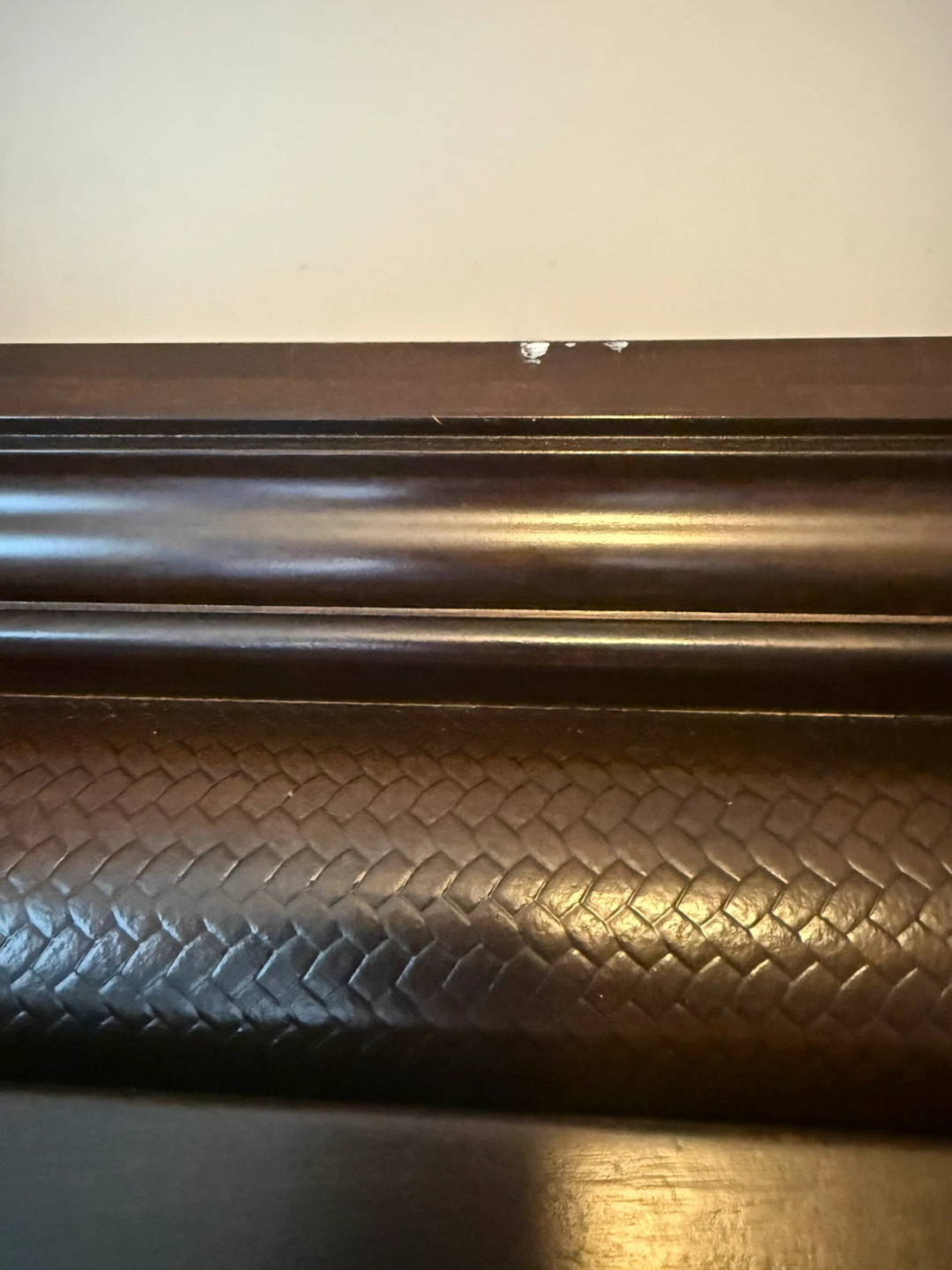 Dark Wood King Size Four-Poster Canopy Bed Frame - photo 4