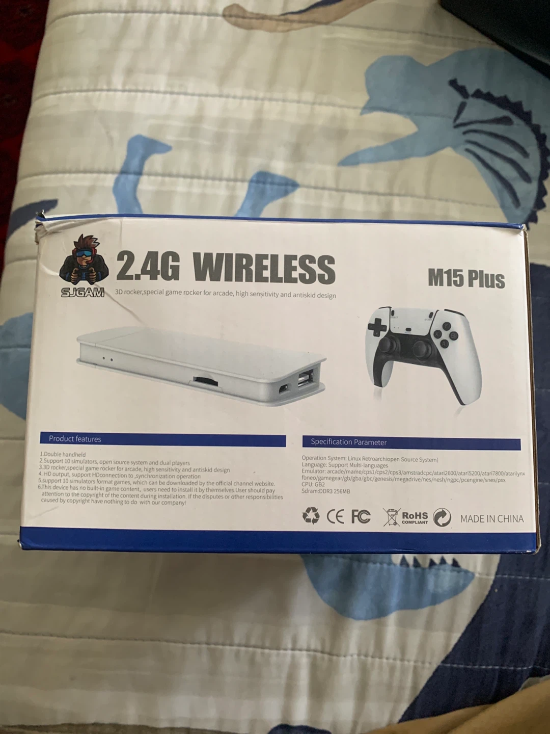 SJGAM M15 Plus 2.4G Wireless Game Controller - photo 2