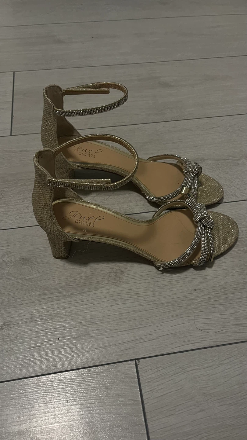 Sparkly Women's Heels Size 8.5 - photo 2