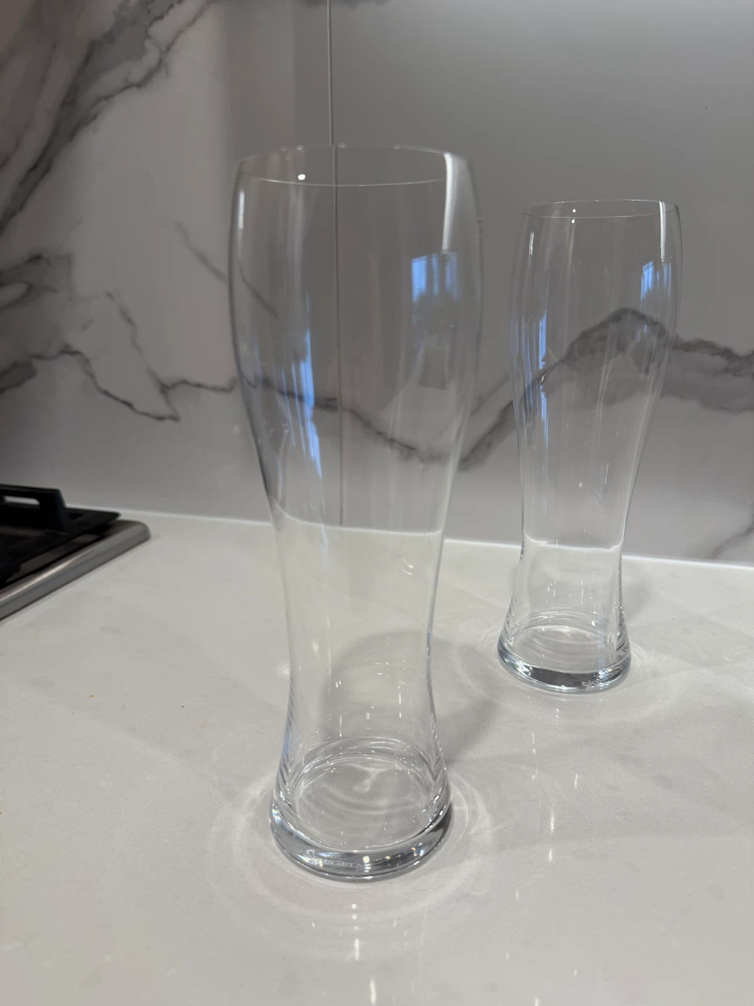 Set of 4 Clear Pilsner Glasses - photo 2