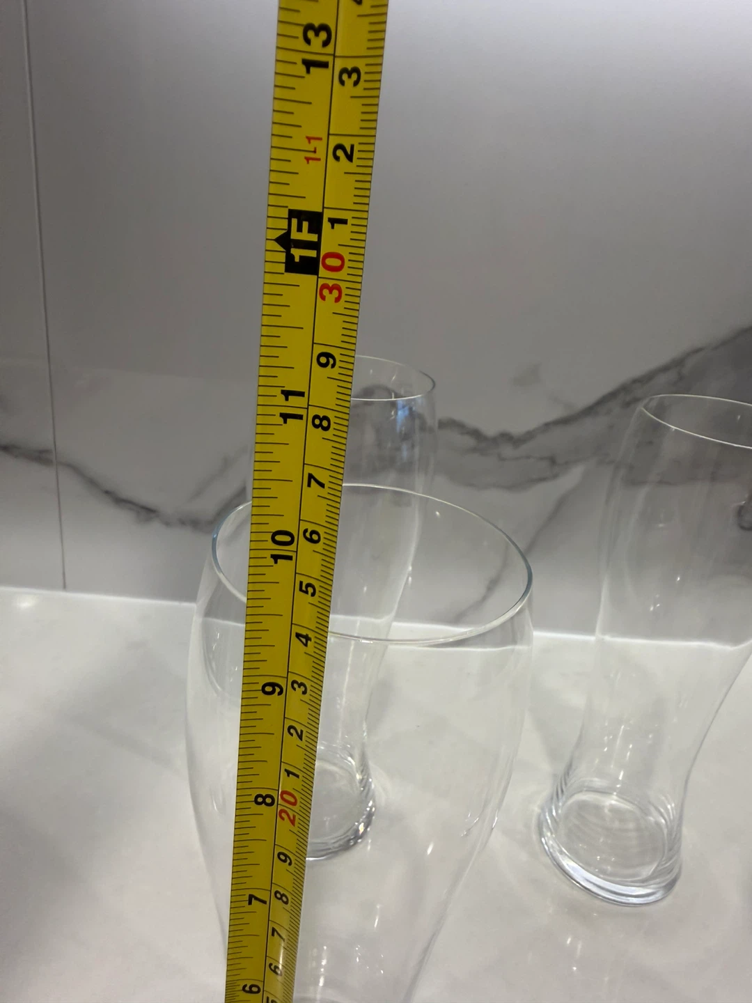 Set of 4 Clear Pilsner Glasses - photo 4