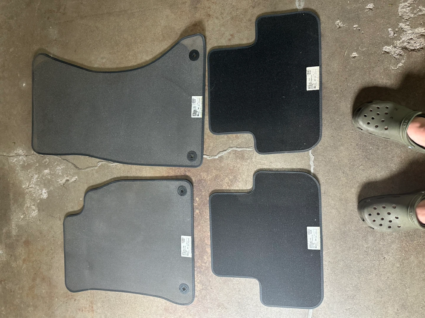 Audi A5 Felt floor mats - photo 2