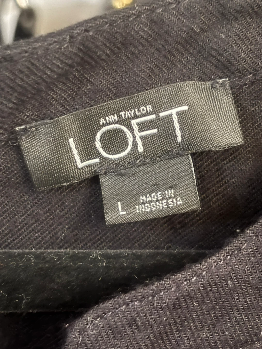 Ann Taylor LOFT Embroidered Black Romper - photo 3