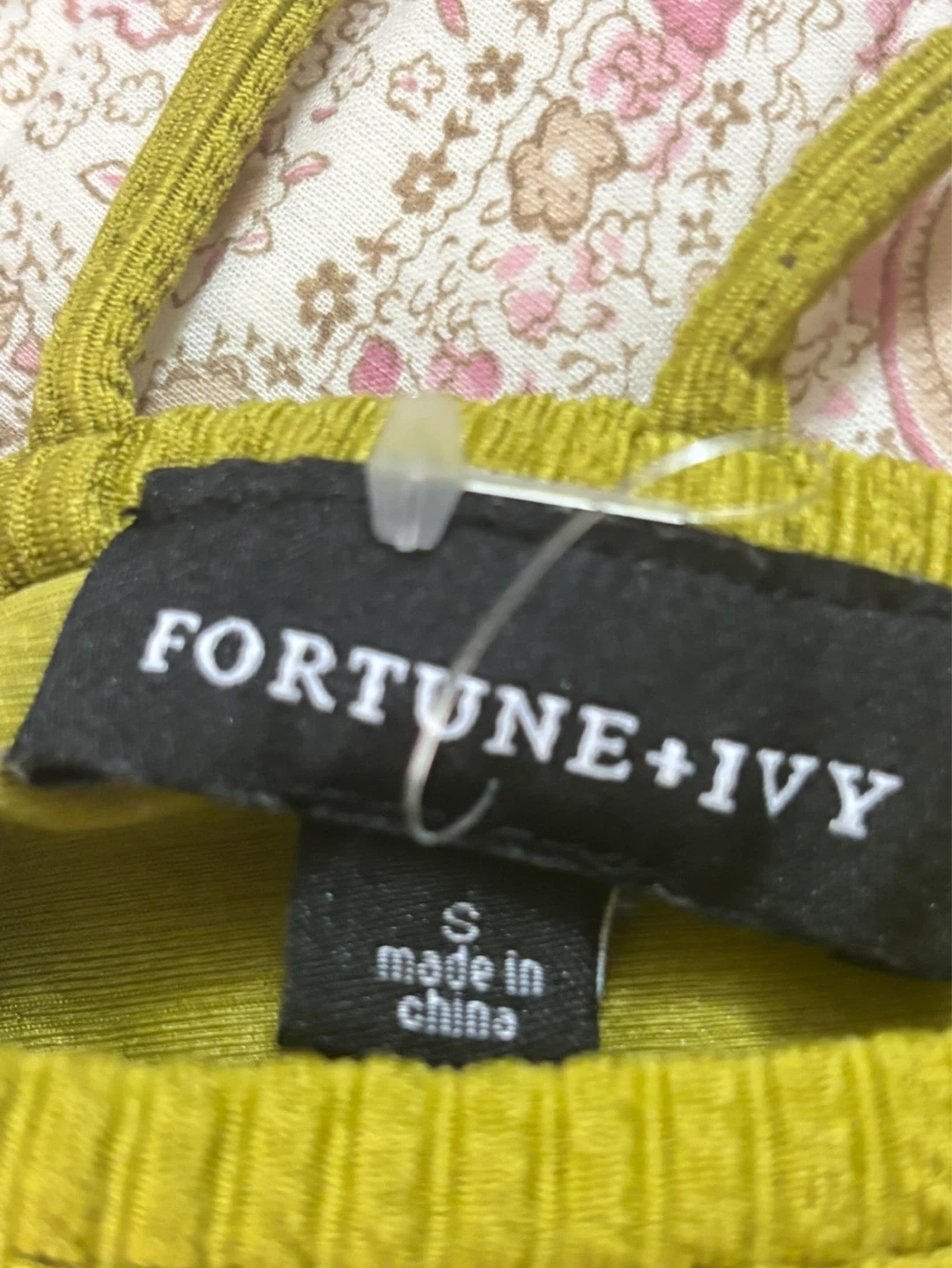 Fortune + Ivy Textured Top with Criss-Cross Back - Size S - photo 3