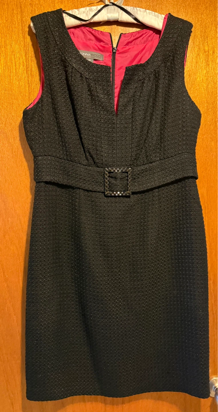 Donna Ricco New York Black Dress