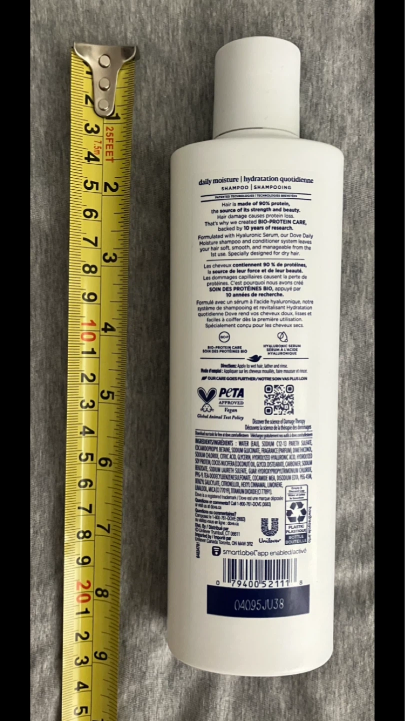 Dove Daily Moisture Shampoo 355 ml - photo 2