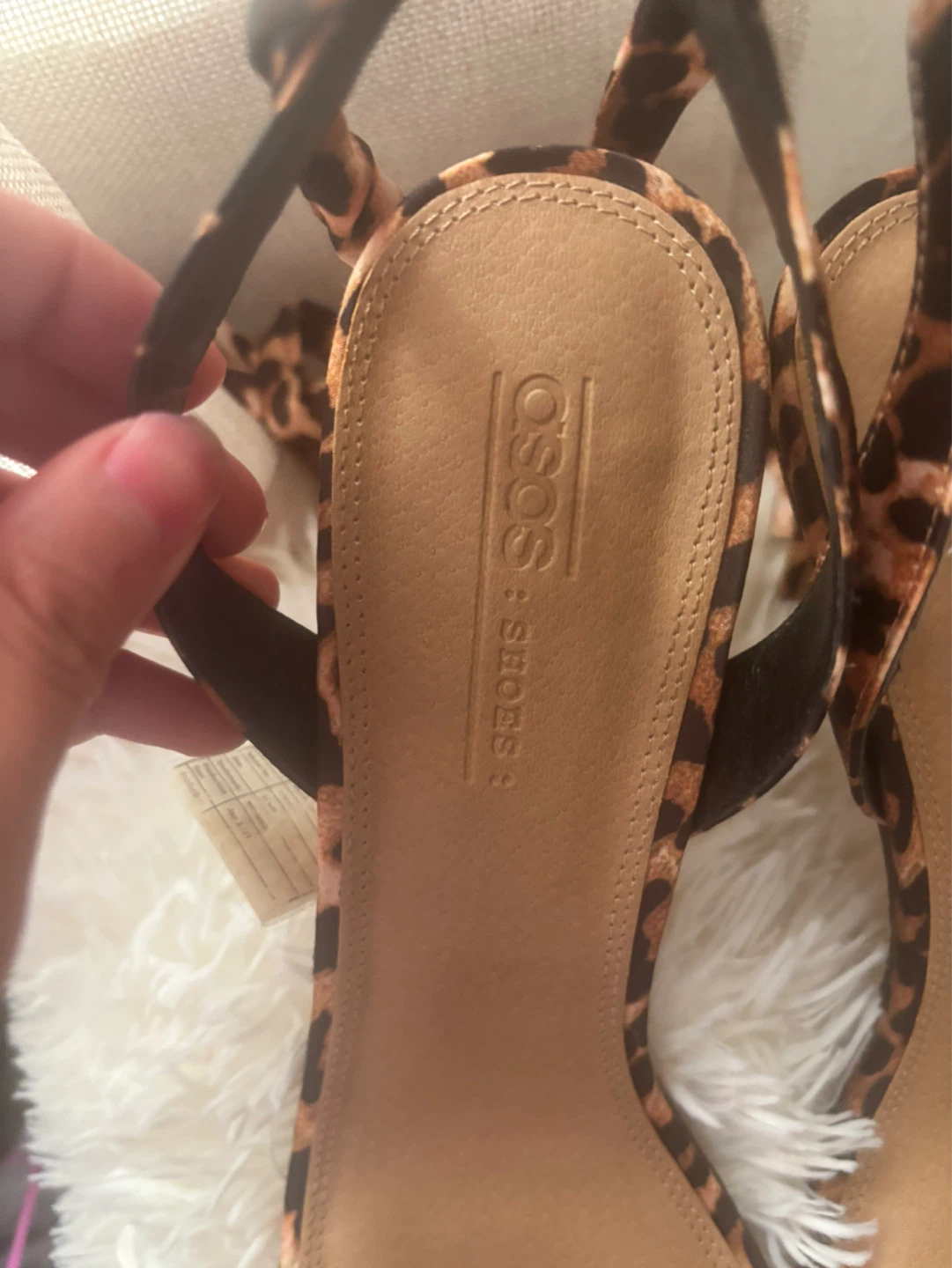 ASOS Leopard Print Strappy Heels - photo 3