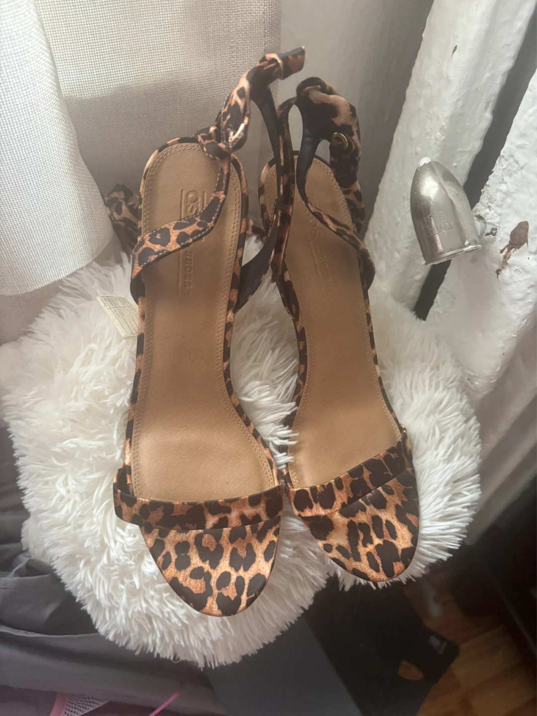 ASOS Leopard Print Strappy Heels - photo 2