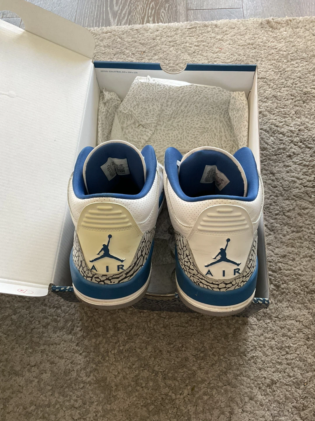 Air Jordan 3 Retro White Metallic Copper - photo 2