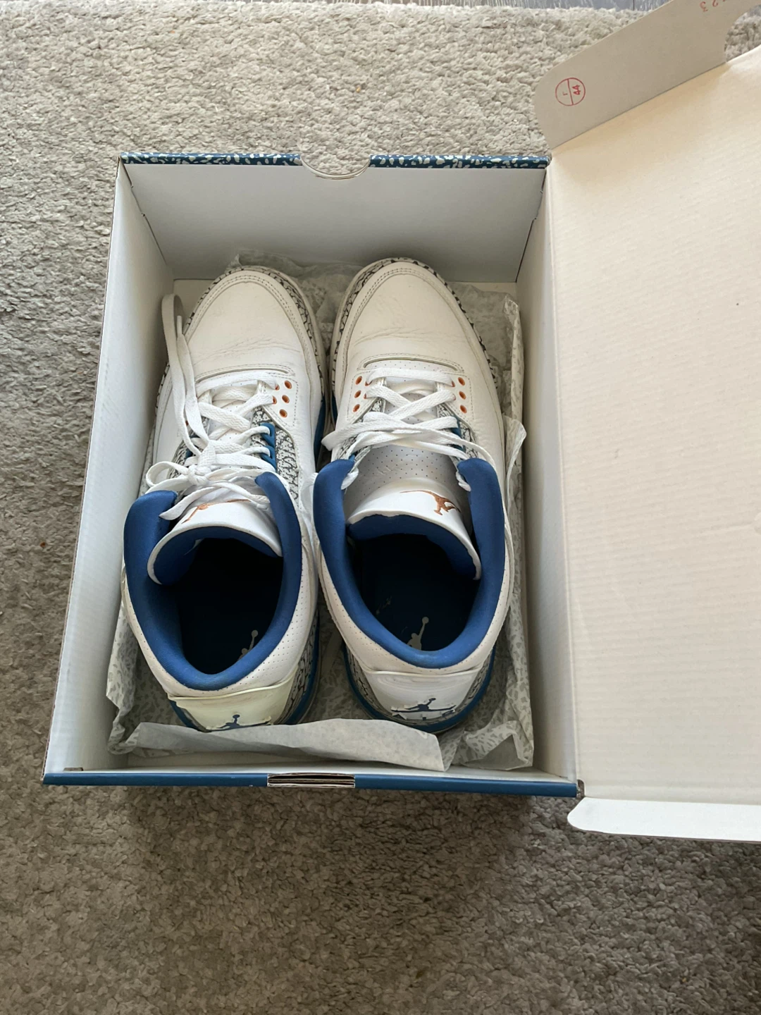 Air Jordan 3 Retro White Metallic Copper