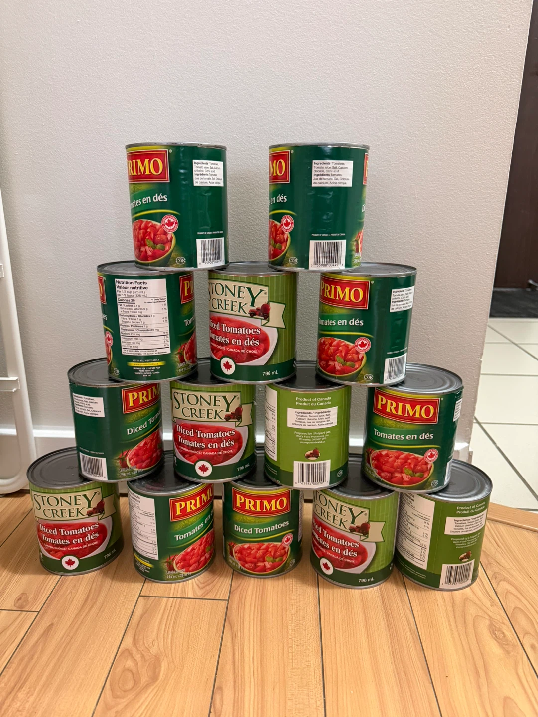 14 cans Primo & Stoney Creek Diced Tomatoes (14 cans) - photo 2