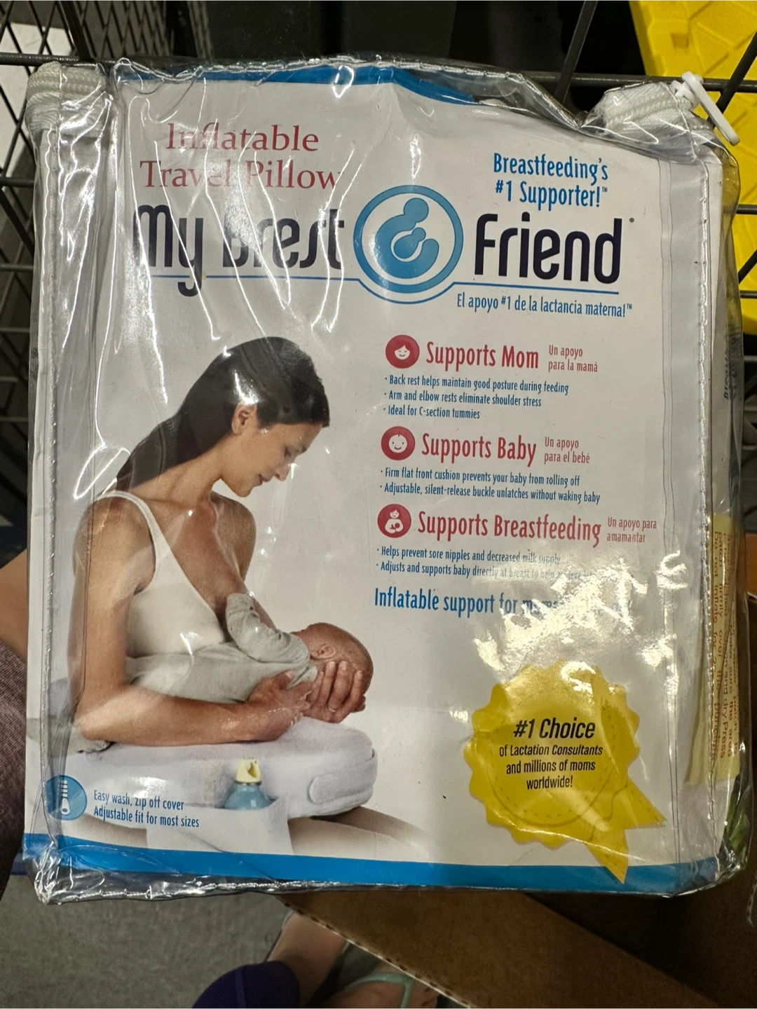 My Brest Friend Inflatable Travel Pillow