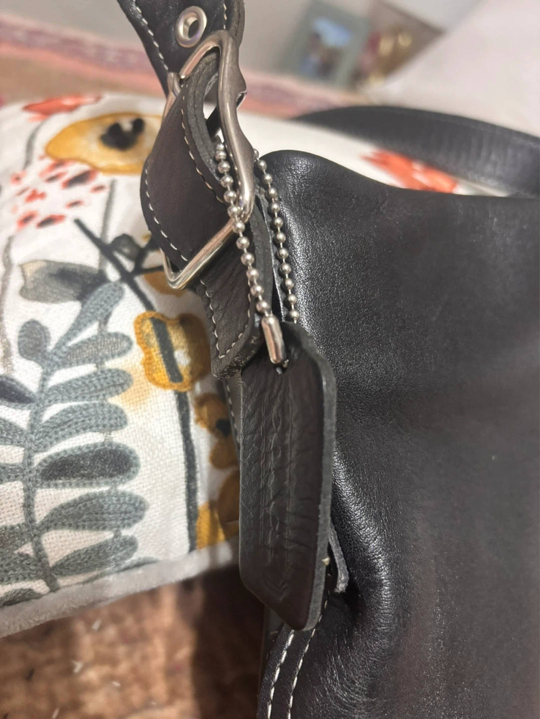 Coach Leather Hobo Shoulder Bag - photo 2