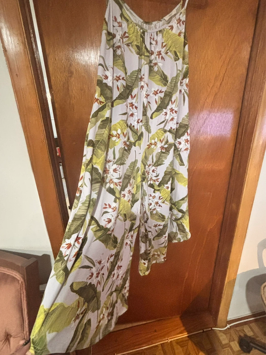 Entro Tropical Print Wide Leg Jumpsuit - photo 4