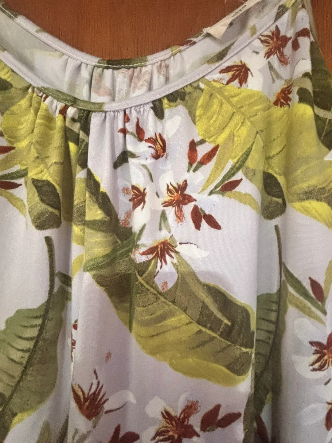 Entro Tropical Print Wide Leg Jumpsuit - photo 2