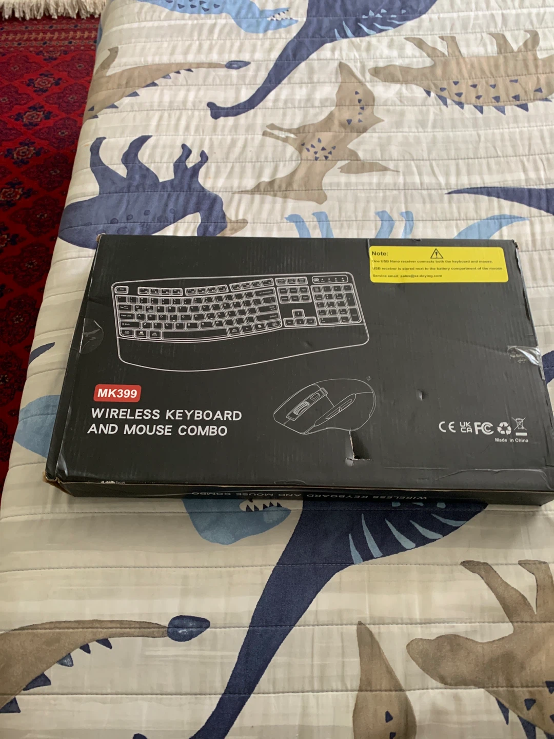 Wireless Keyboard and Mouse Combo