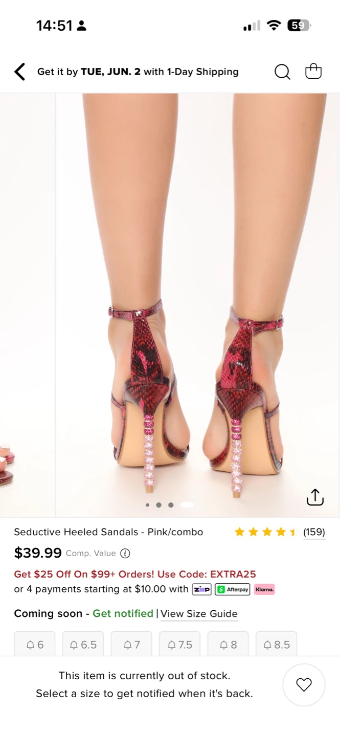 Fashion Nova Strappy Heels - photo 4