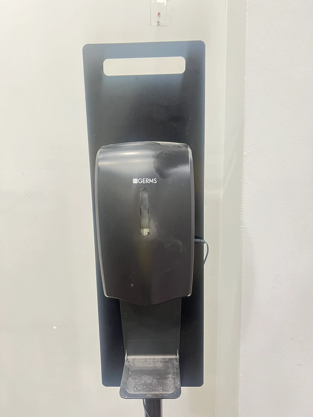 GERMS Freestanding Hand Sanitizer Dispenser Stand - photo 2