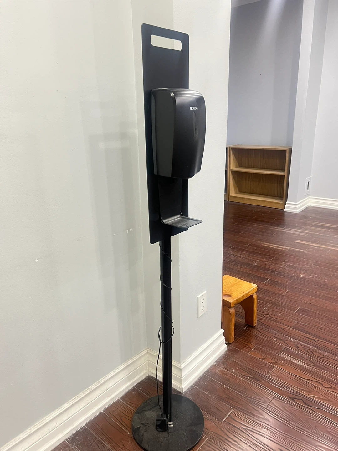 GERMS Freestanding Hand Sanitizer Dispenser Stand - photo 3