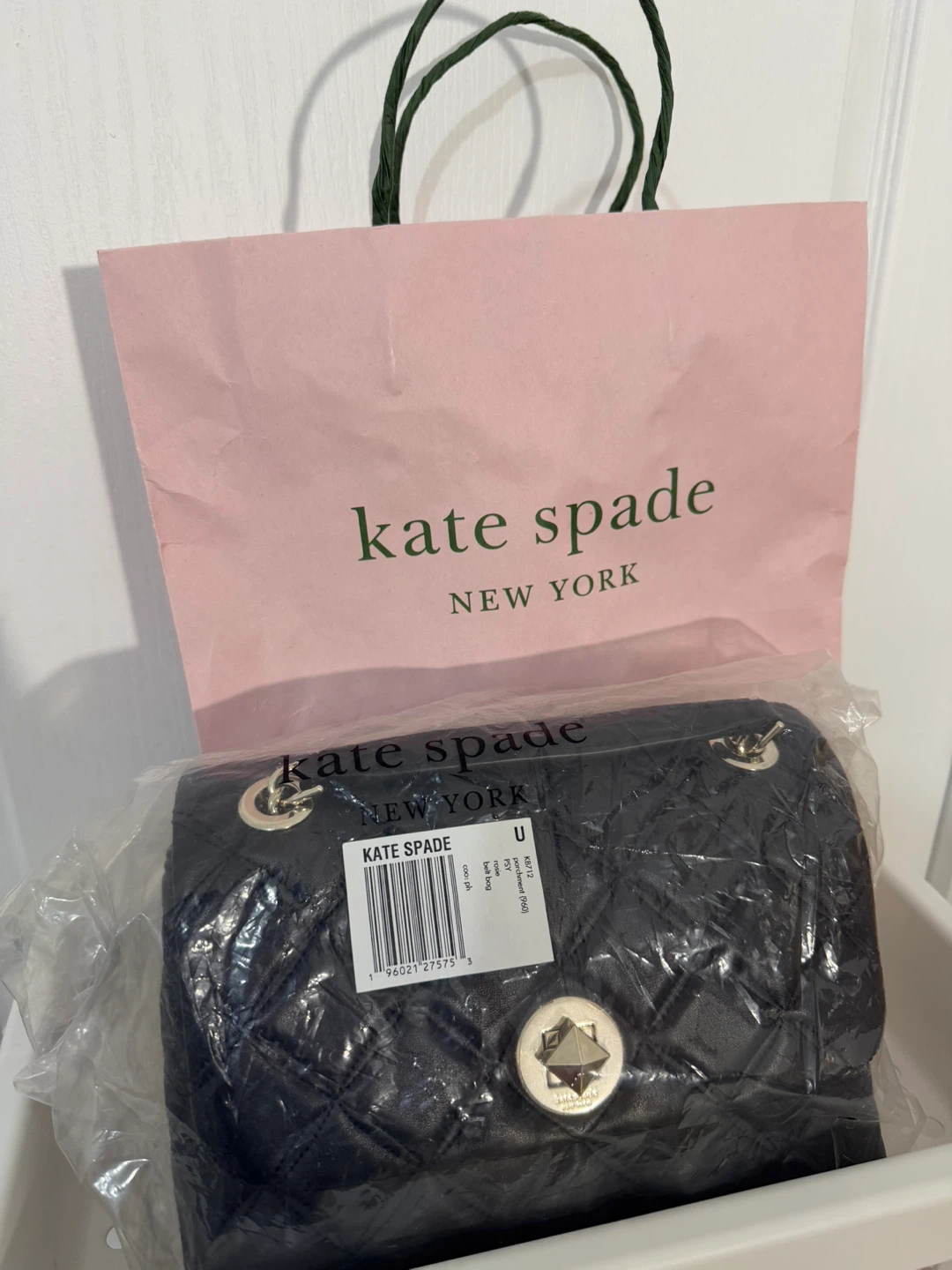 Kate Spade Quilted Leather Flap Bag