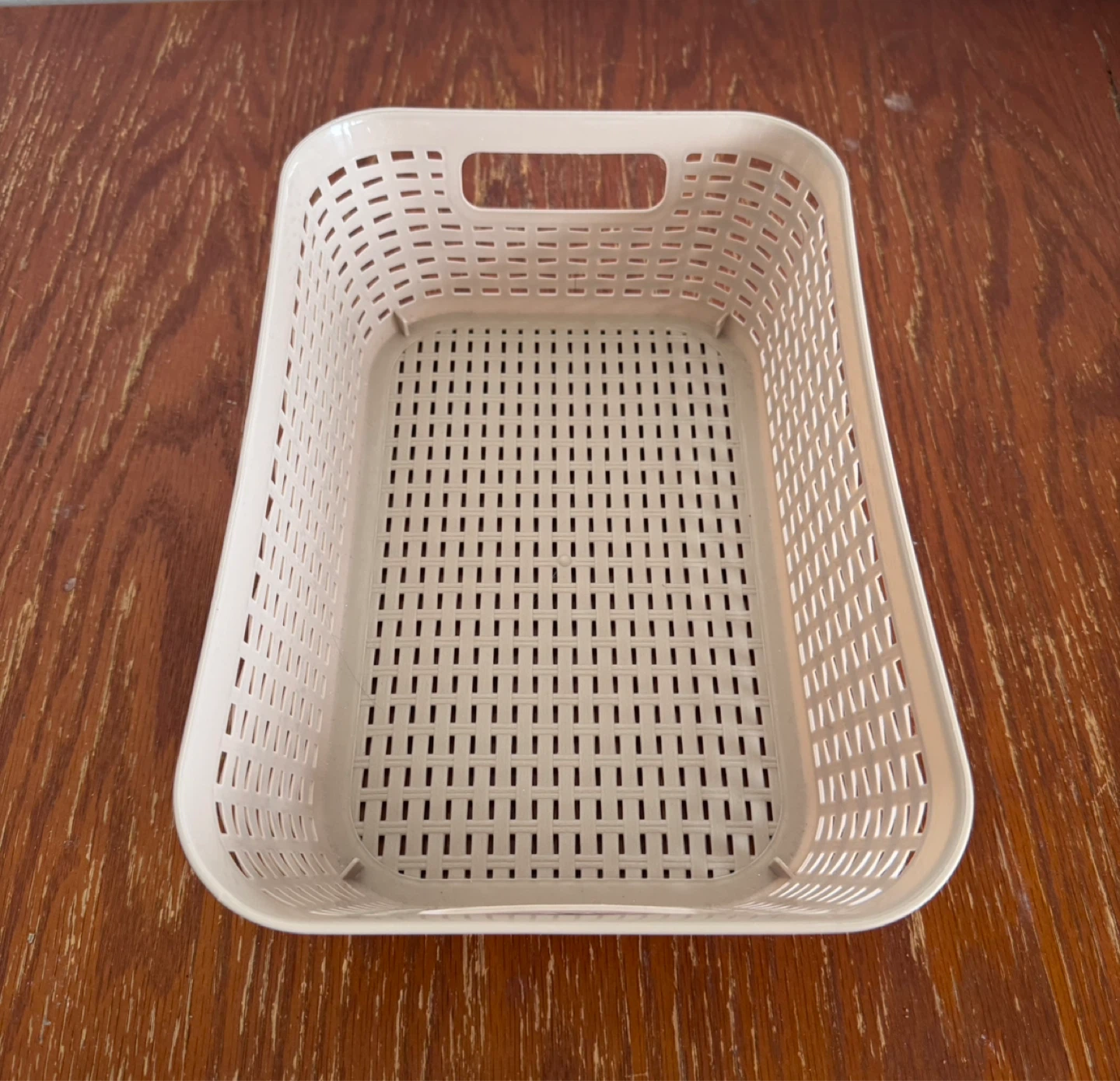 Plastic Beige Basket - photo 2
