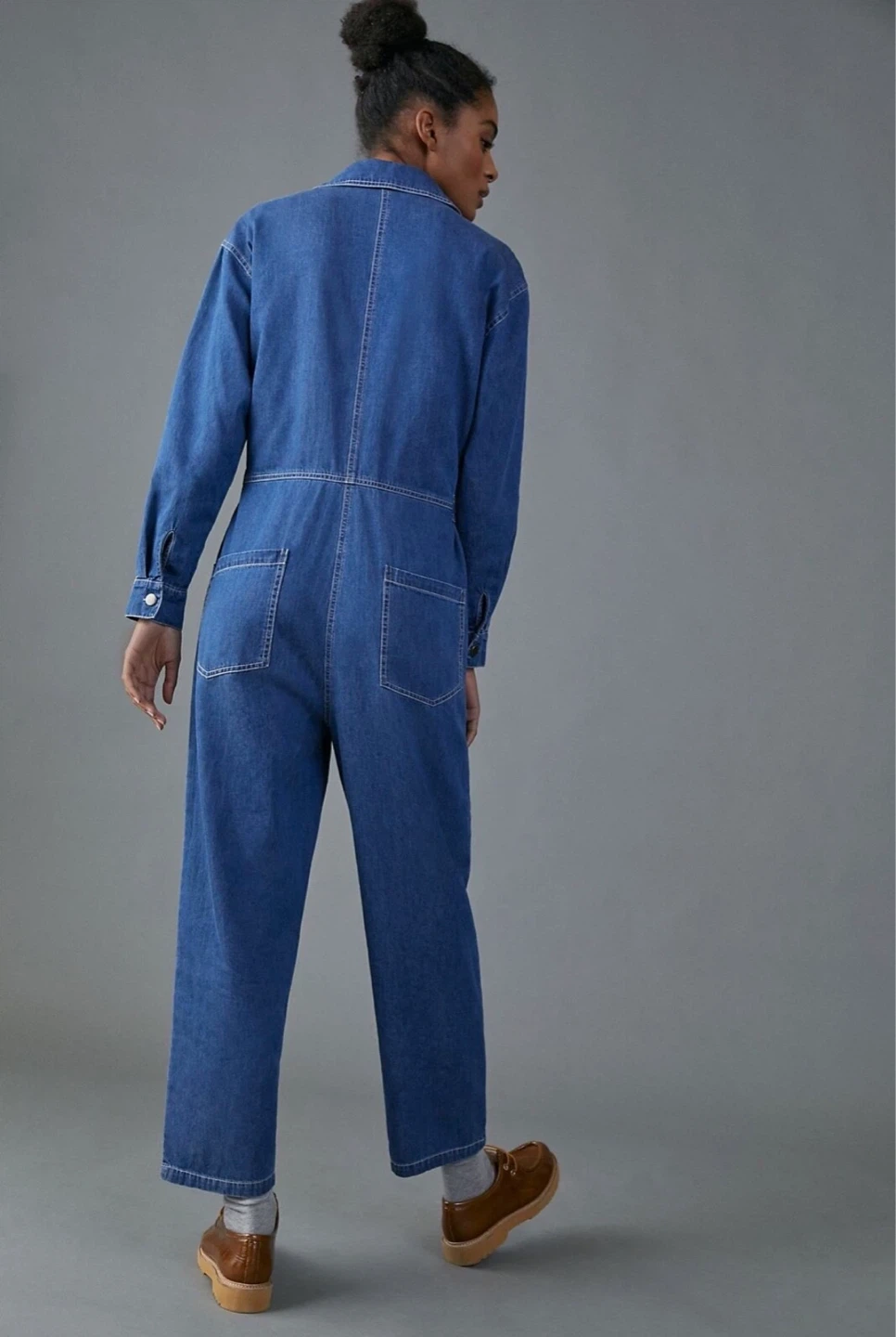 Mare Mare X Anthropologie Denim Jumpsuit - photo 3