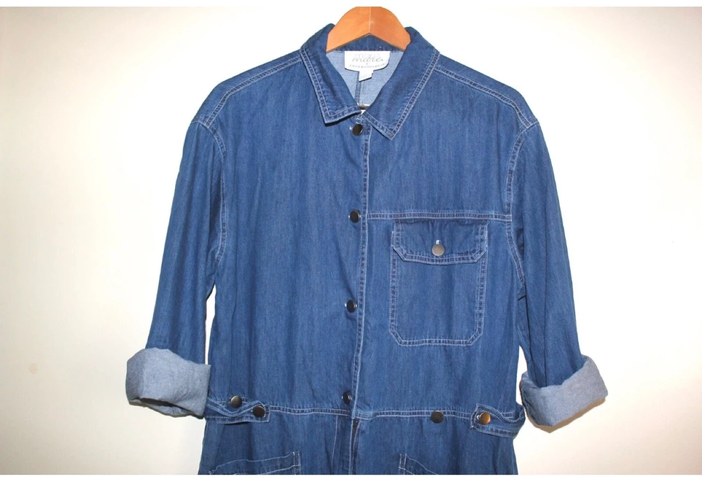 Mare Mare X Anthropologie Denim Jumpsuit - photo 4