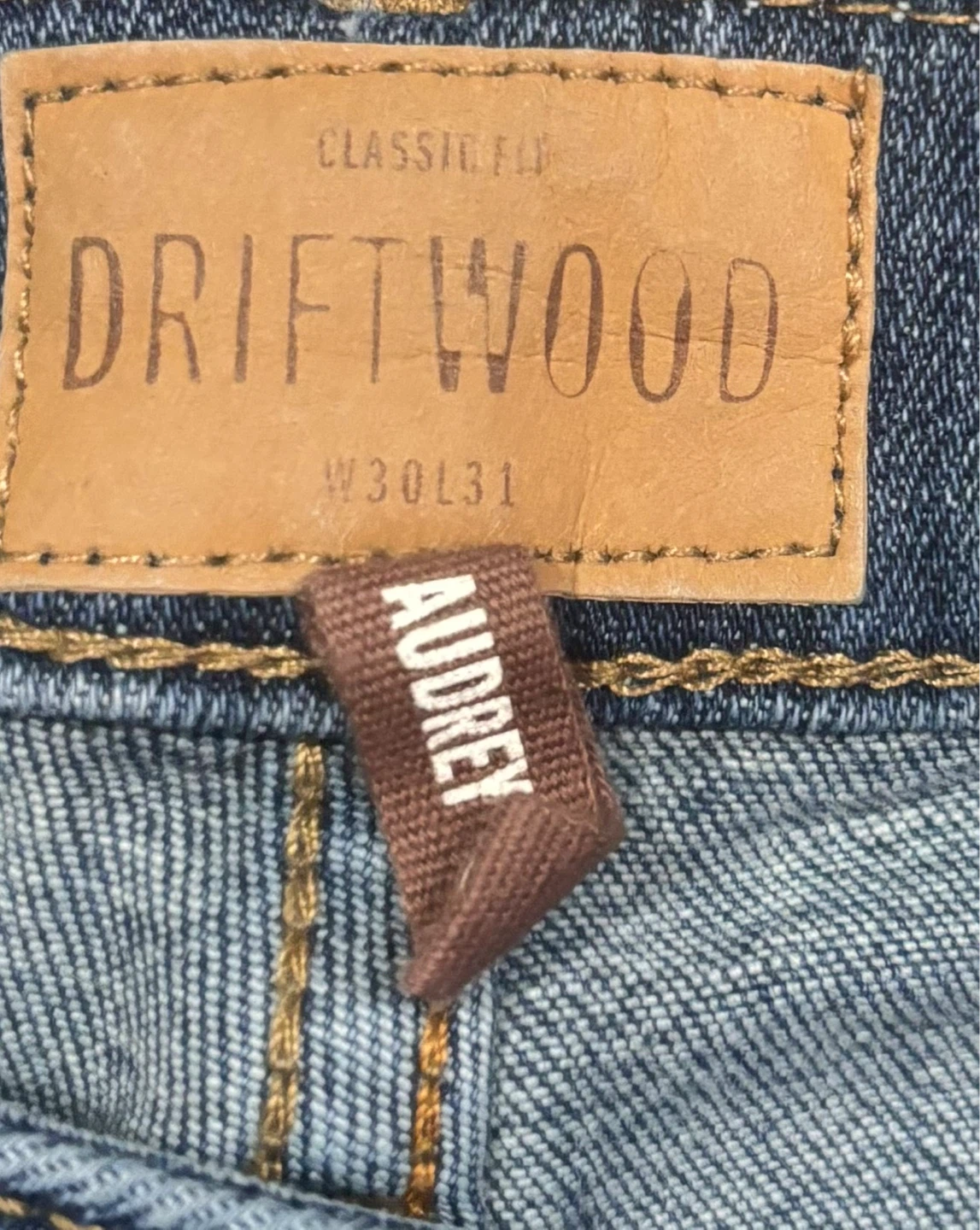 Driftwood Audrey Jeans W30 L31