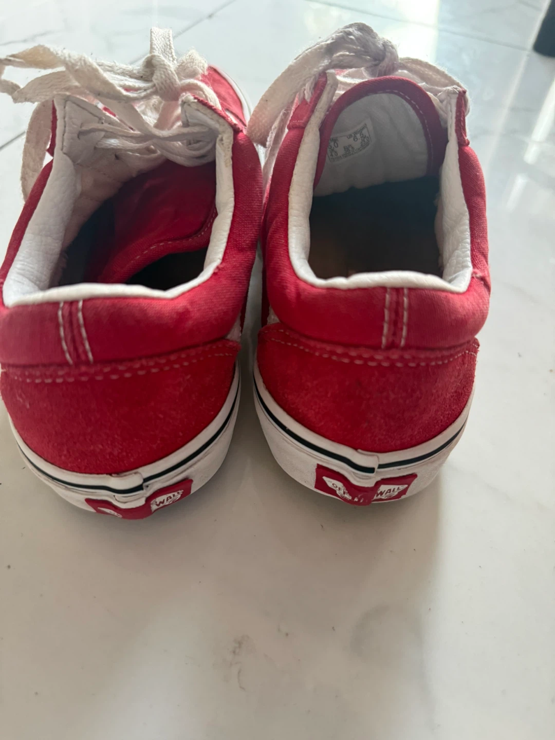 Vans Red Suede Sneakers - photo 2
