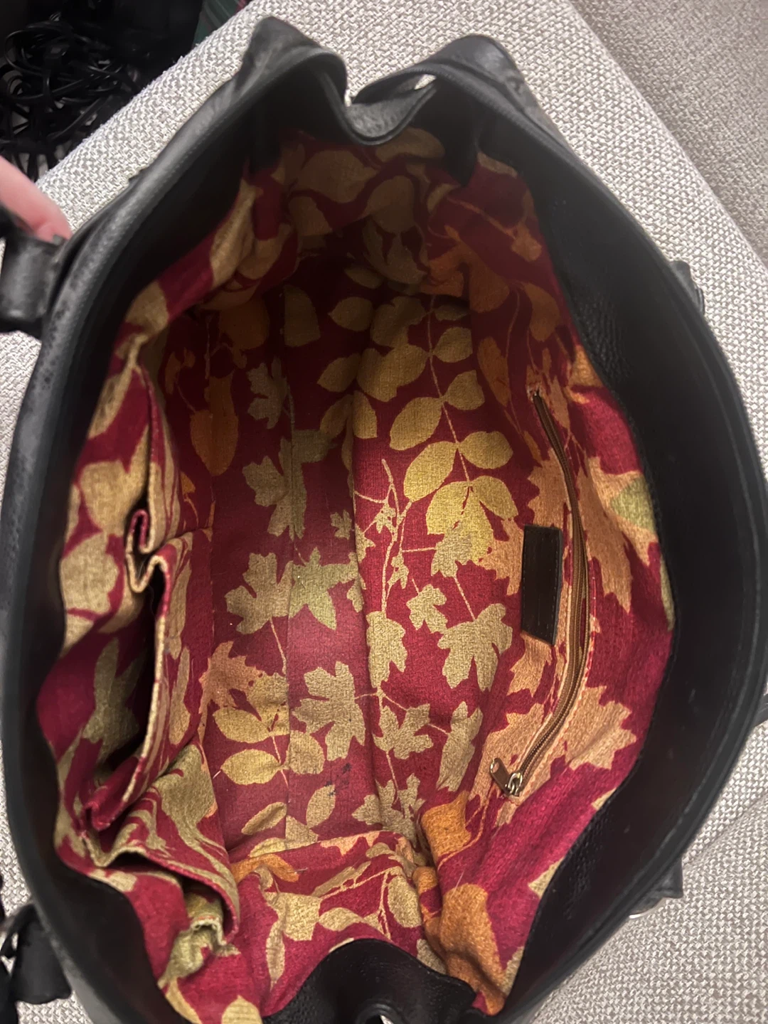 Edmond Salmon Leather Snake Print Handbag - photo 2
