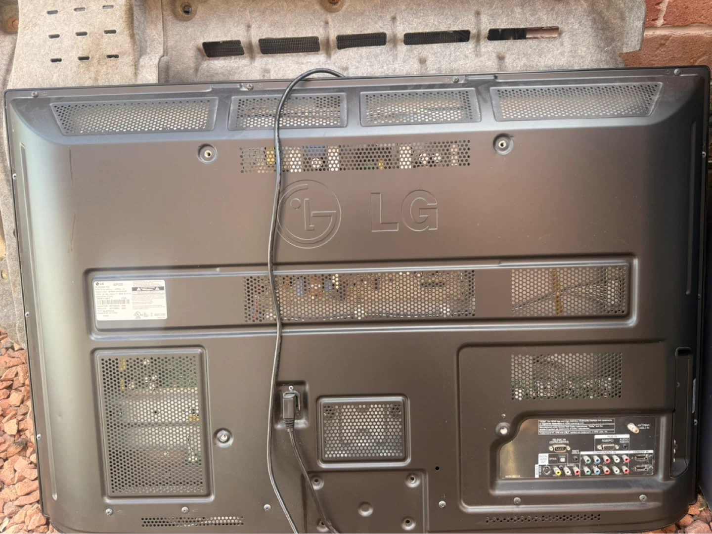 LG Flat Screen plasma tv
