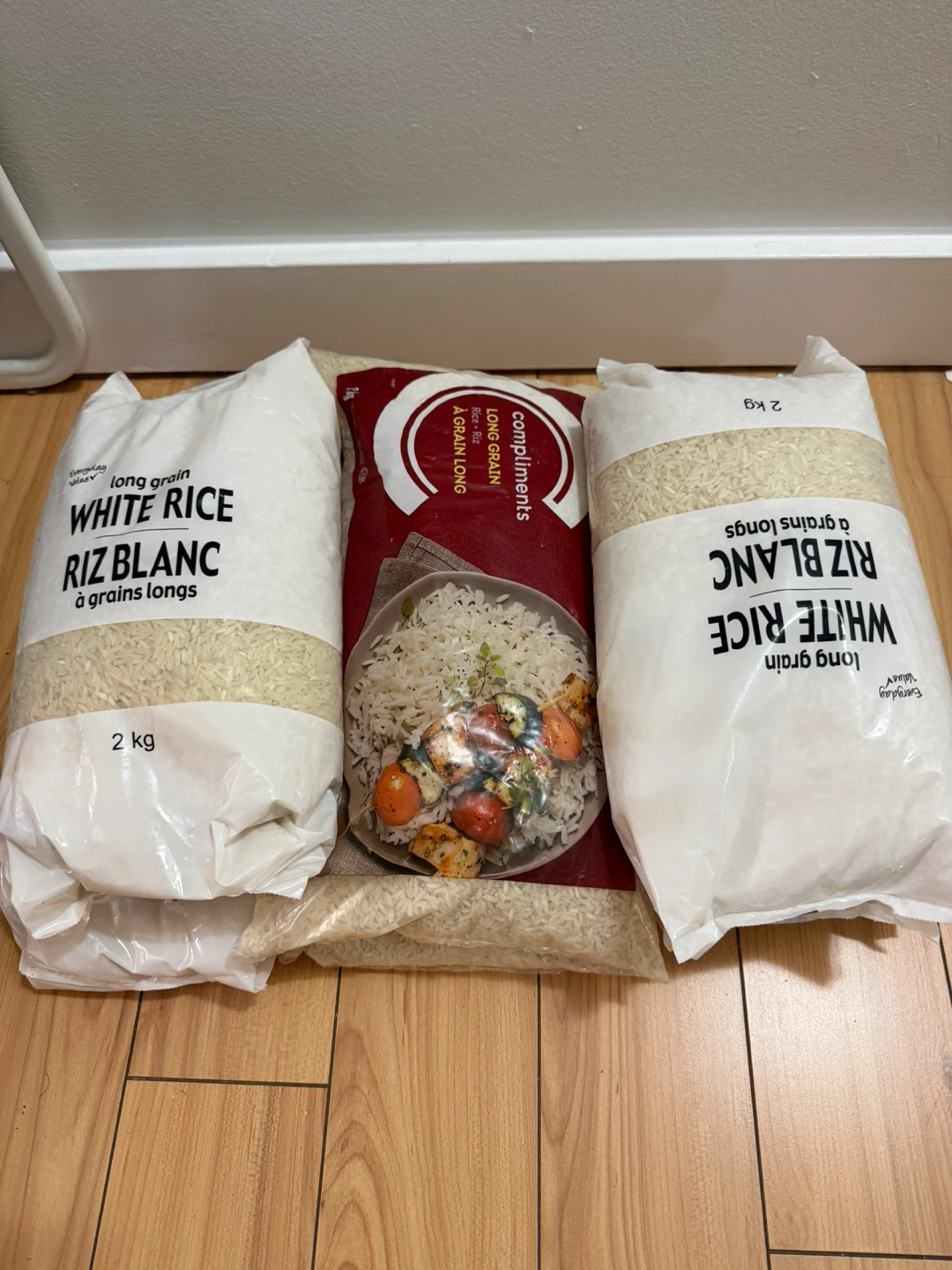 Long Grain White Rice - 6 x 2kg Bags