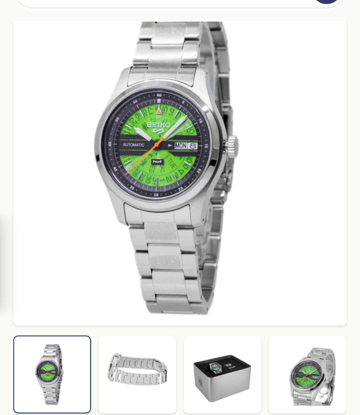 Seiko 5 limited edition Huff - photo 3
