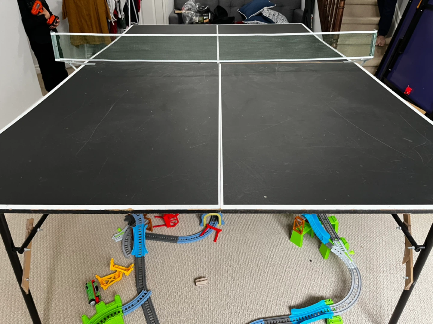 Foldable Ping Pong Table with Net - photo 3