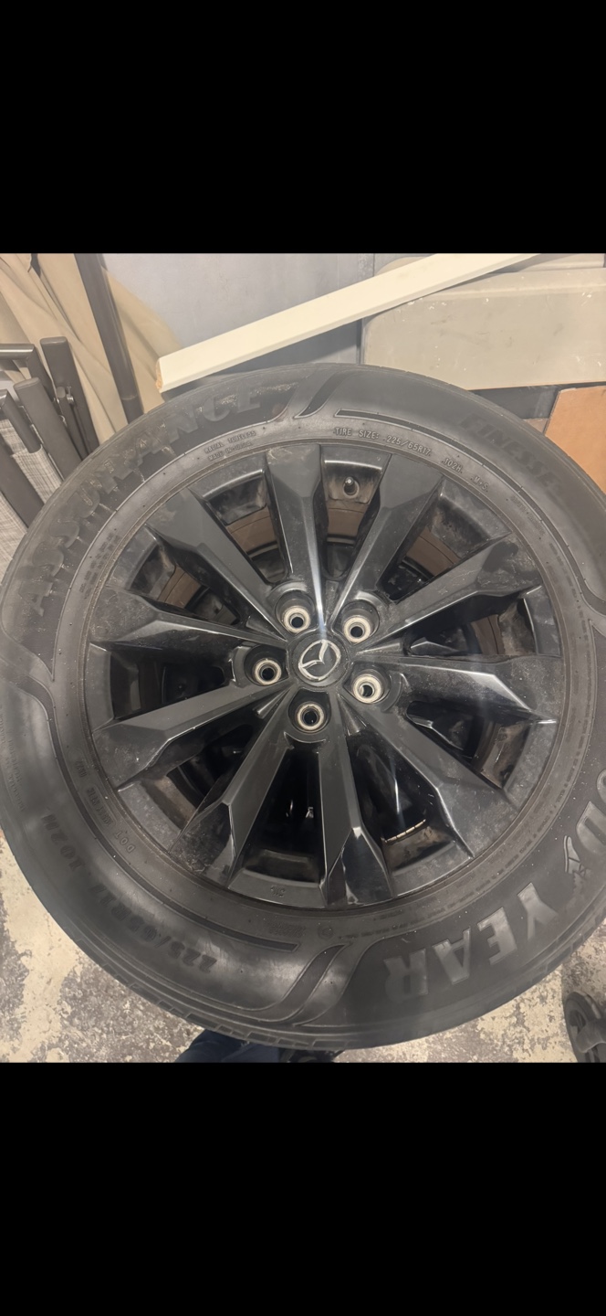 Goodyear Tires with Mazda Rims