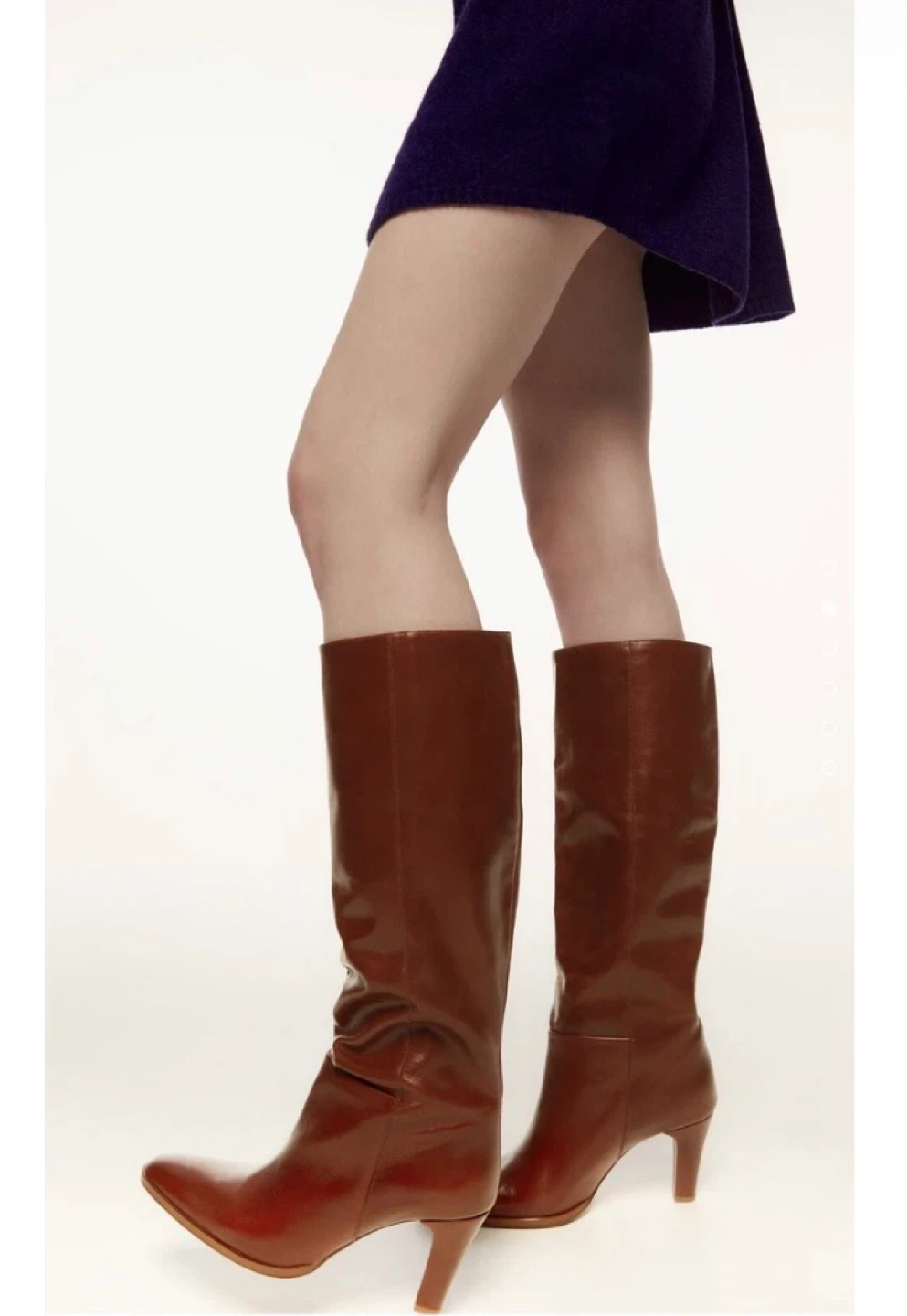 Brand New Zara Genuine Leather Boots with Tags – Size 40 (US 9)