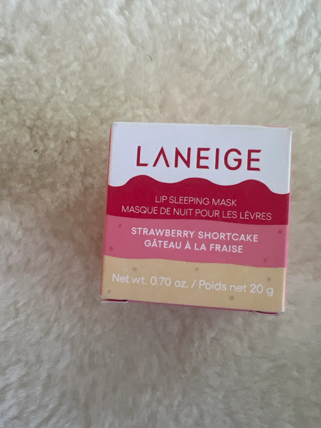 Laneige Strawberry Shortcake Lip Sleeping Mask 20g
