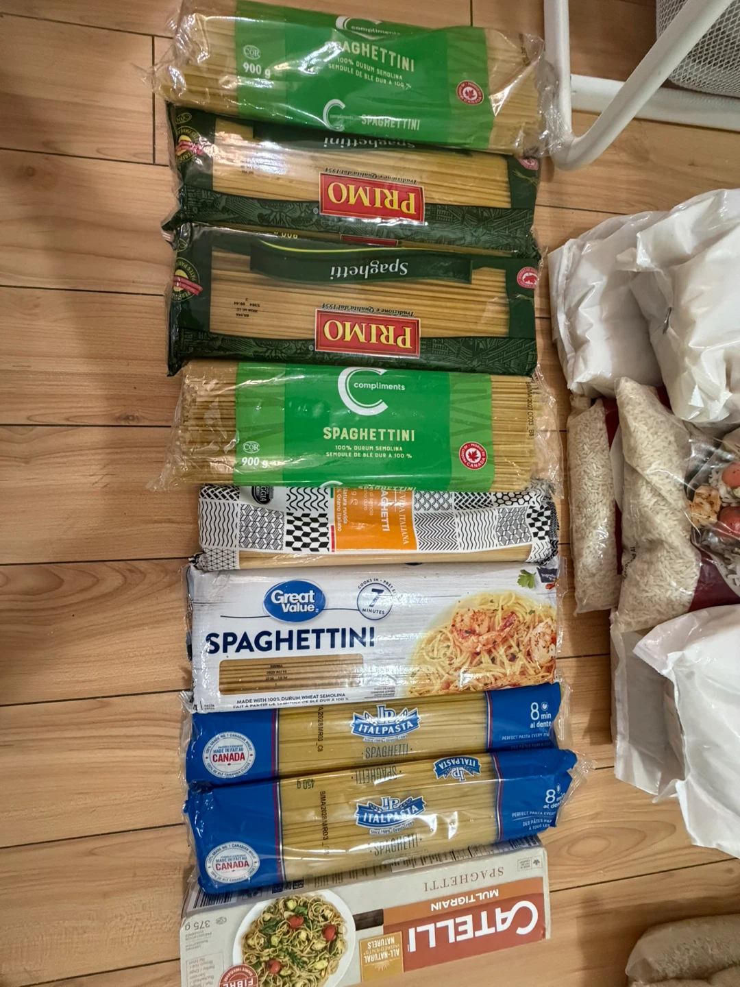 9 box Mixed Pasta Bundle - Spaghetti and Spaghettini - photo 3