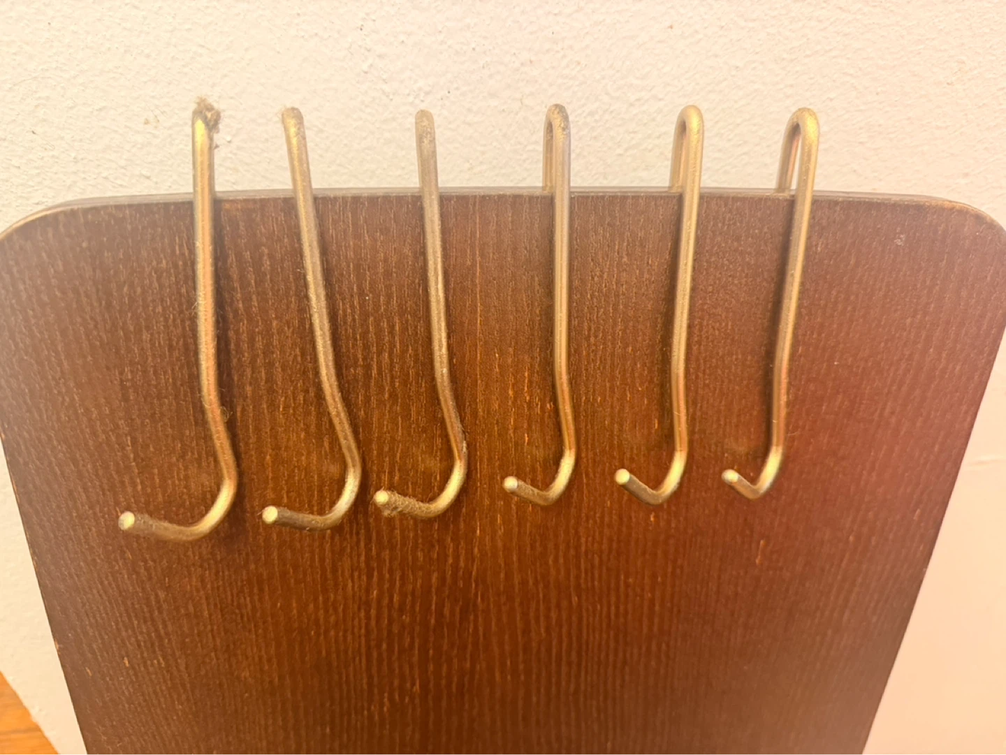 Gold Metal Wall Hooks Set - photo 4